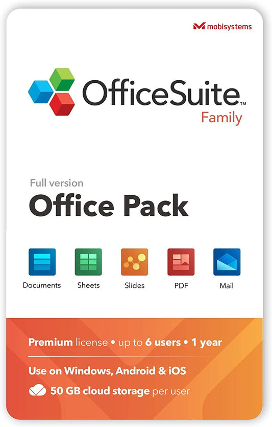 MobiSystems OfficeSuite Family Instant download for Windows Android iOS