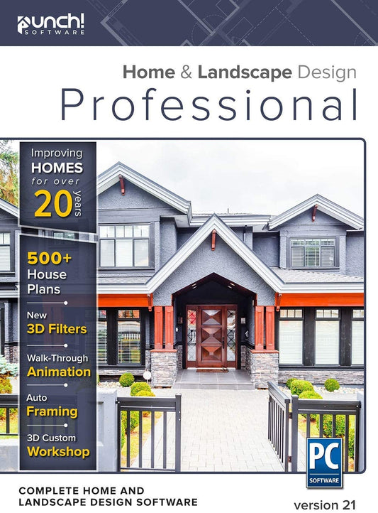 Punch! Home & Landscape Design Professional v21 Windows Email delivery