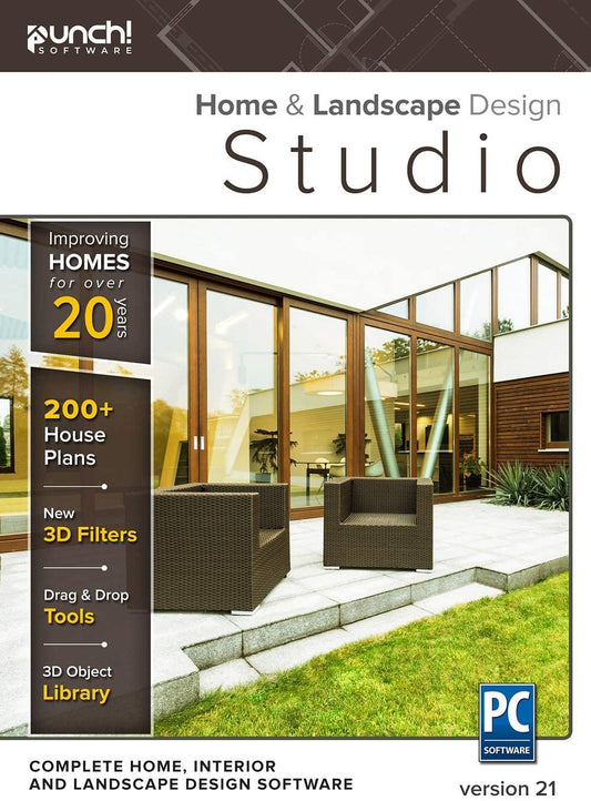 Punch! Home & Landscape Design Studio v21 for Windows Email delivery