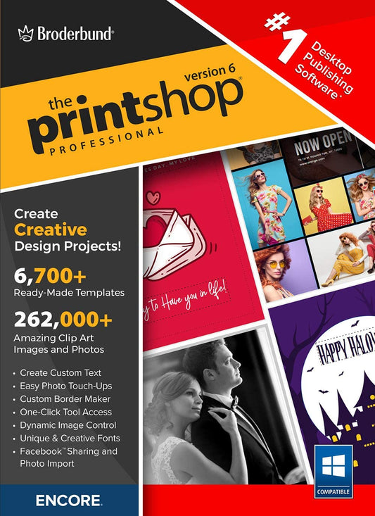 The Print Shop Professional 6.0  for Windows Email delivery
