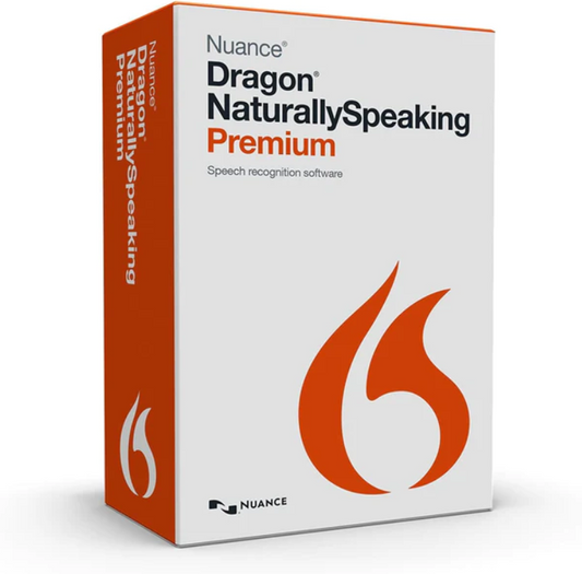 Nuance Dragon NaturallySpeaking Premium 13 Lifetime License Windows