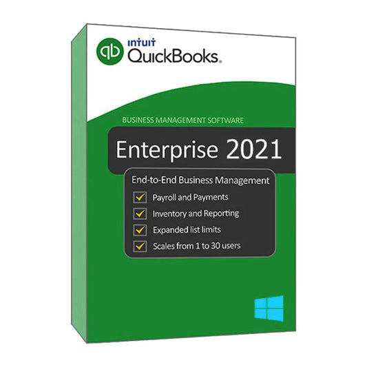 INTUIT QuickBooks Enterprise 2021 Lifetime License instant download