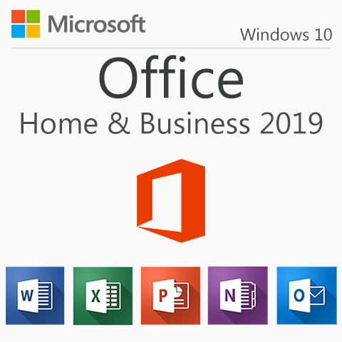 Microsoft Office Home & Business 2019 for Windows 10 Instant email delivery