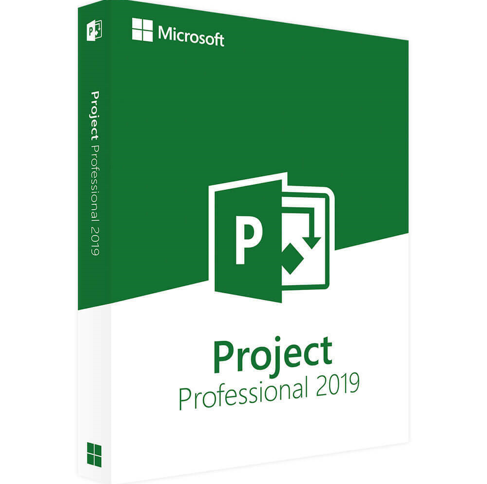 Microsoft Project Professional 2019 License Key Code Product USB Drive with License instant email delivery