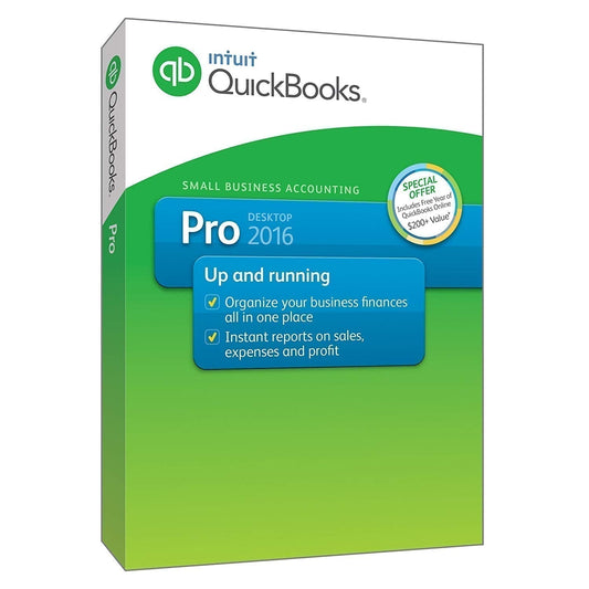 Intuit QuickBooks Desktop Pro 2016 Lifetime License instant download