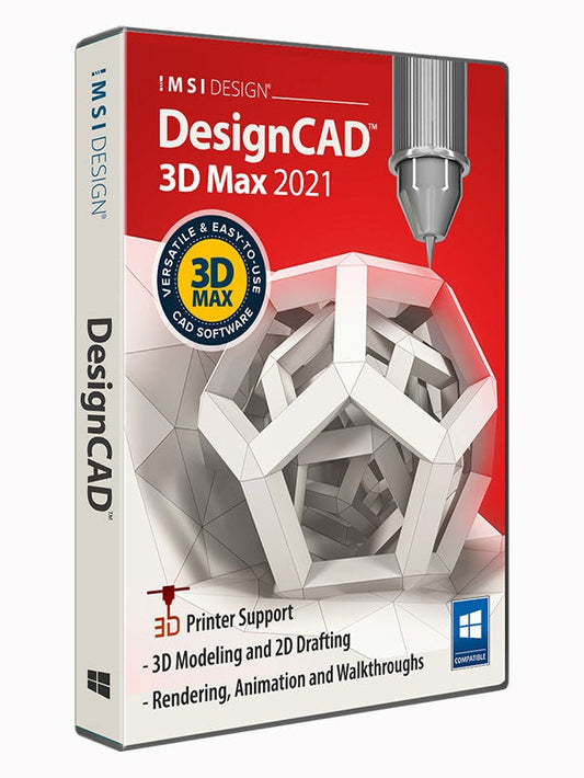 DesignCAD 3D Max 2021  for Windows instant download