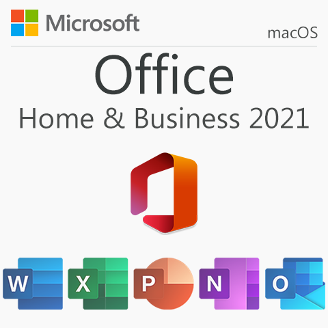 Microsoft Office Home & Business 2021 for Mac Instant email delivery