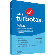 Intuit TurboTax Deluxe 2021 Lifetime License instant download