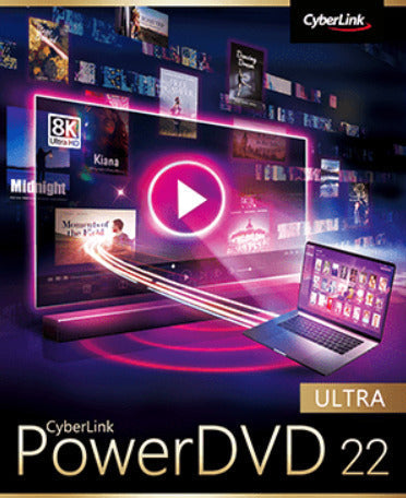 CyberLink PowerDVD Ultra 22 Lifetime License For windows Fast delivery