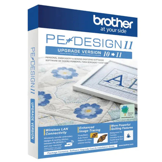 Brother Pe Design 11 Sewing And Embroidery Software For Digitizing Machine