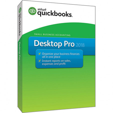 INTUIT QuickBooks Desktop Pro 2018 FOR WINDOWS 10 users instant