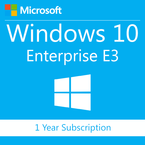 Microsoft Windows 10 Enterprise E3 1 Year Subscription EMAIL DELIVERY