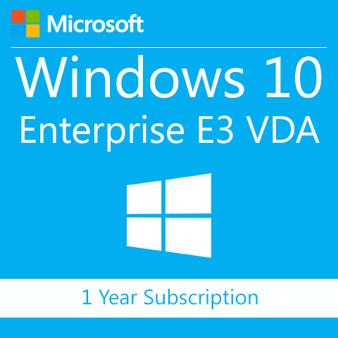 Microsoft Windows 10 Enterprise E3 VDA 1 Year Subscription EMAIL DELIVERY